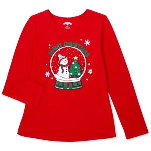 NWT CHRISTMAS TEE, Girl’s Christmas tee